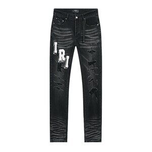 AMIRI Black Distressed Jeans